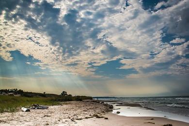 Sandee Ludington State Park Beach
