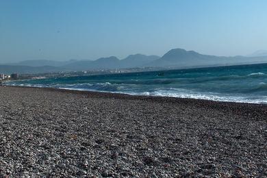 Sandee Loutraki Beach Molos