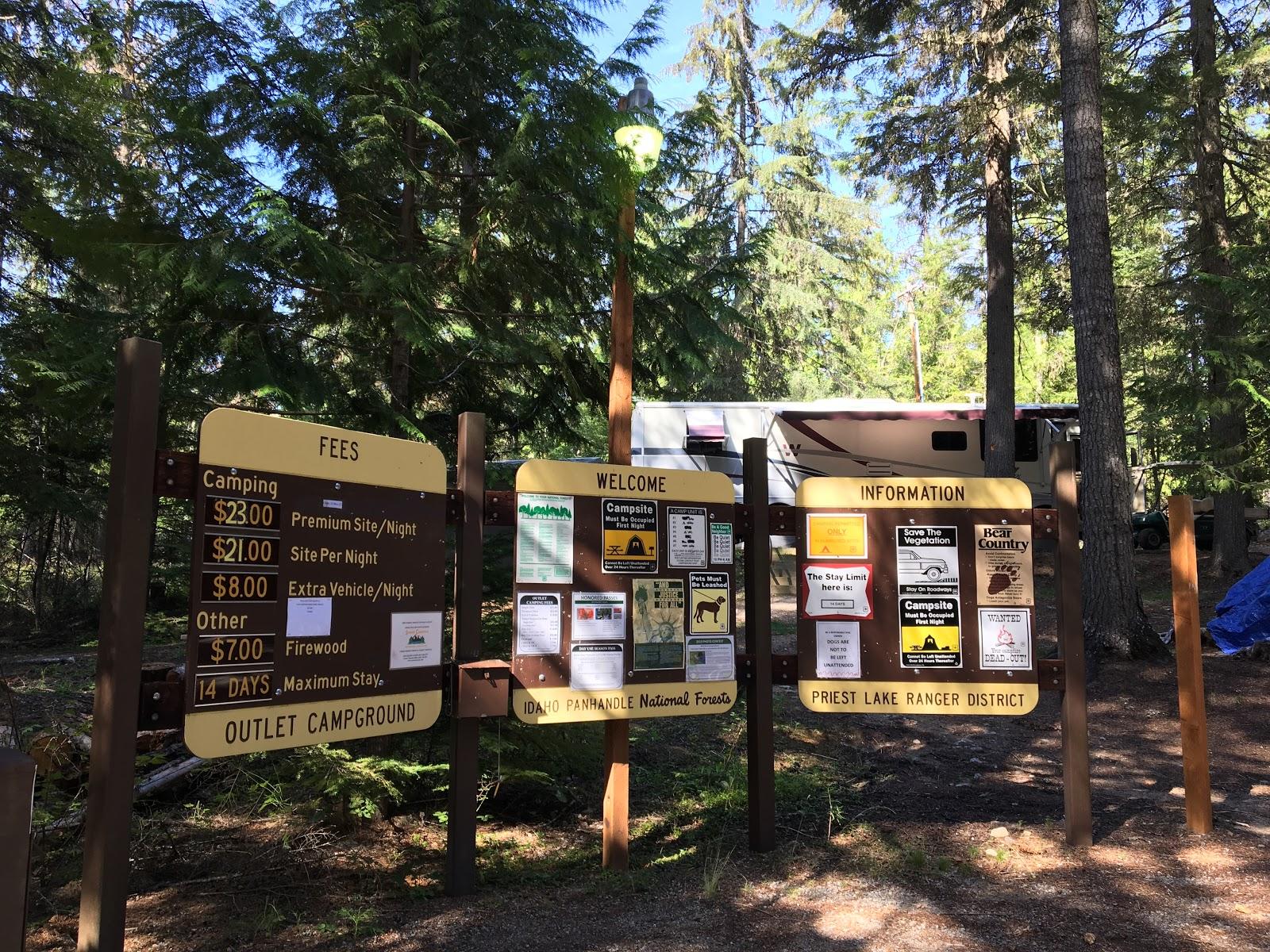 Sandee Outlet Campground At Priest Lake
