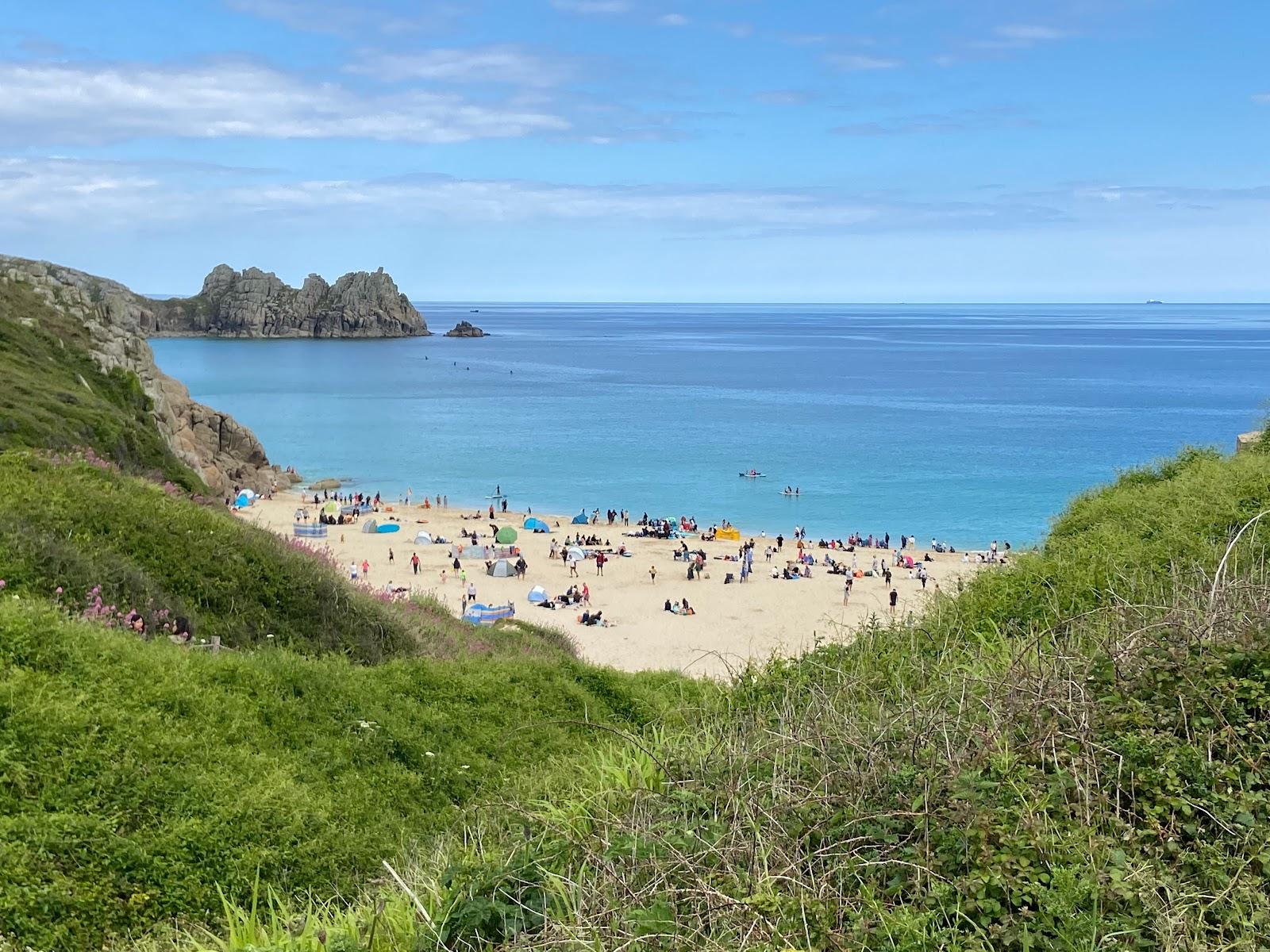 Sandee Porthcurno Beach