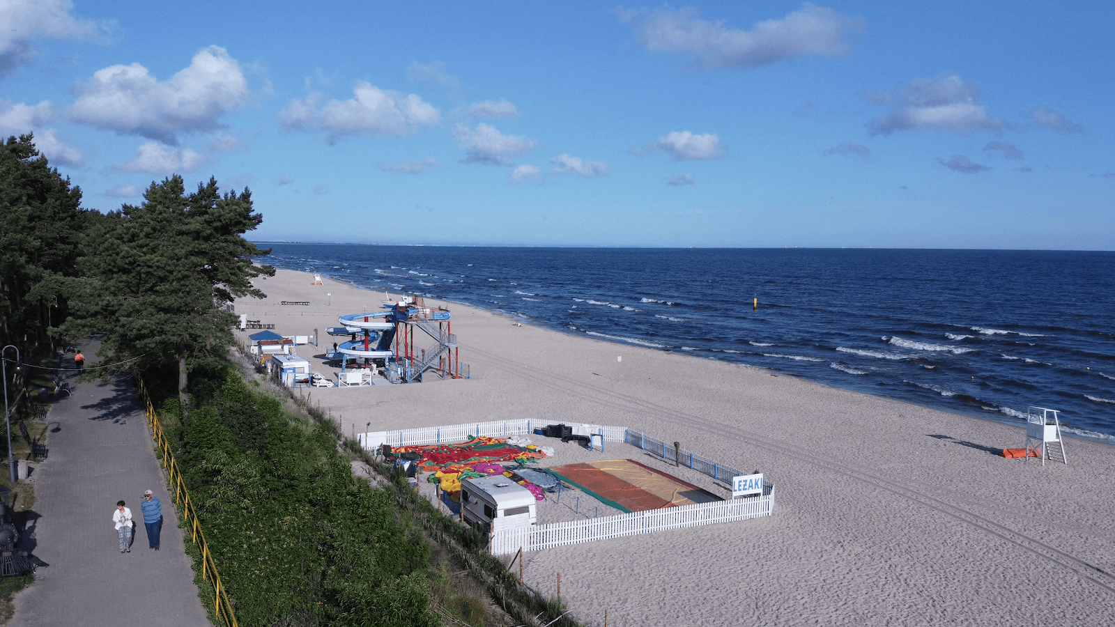 Sandee Morskie Z Plaza Stegna Beach